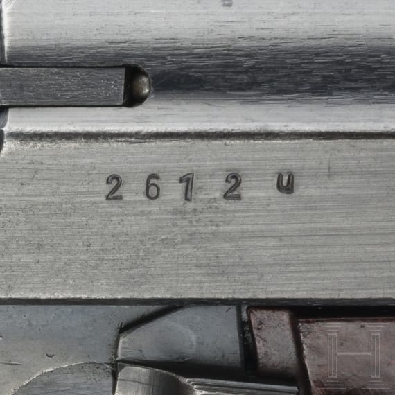 Mauser P 38, Code "byf - 44", mit Tasche