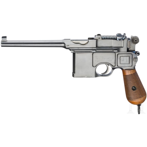 Mauser C 96, Conehammer, Westley Richards, with shoulder stock