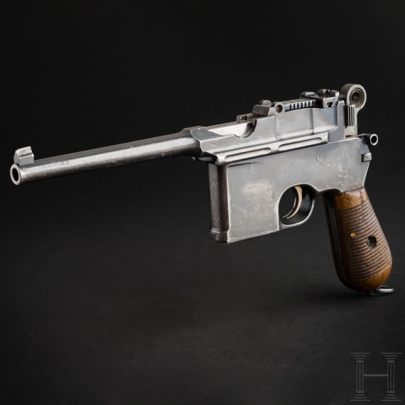 A Mauser C 96 Flatside, German Army Trials of the "Gewehr Pr&uuml;fungs-Kommission (GPK)" in Berlin, Spandau