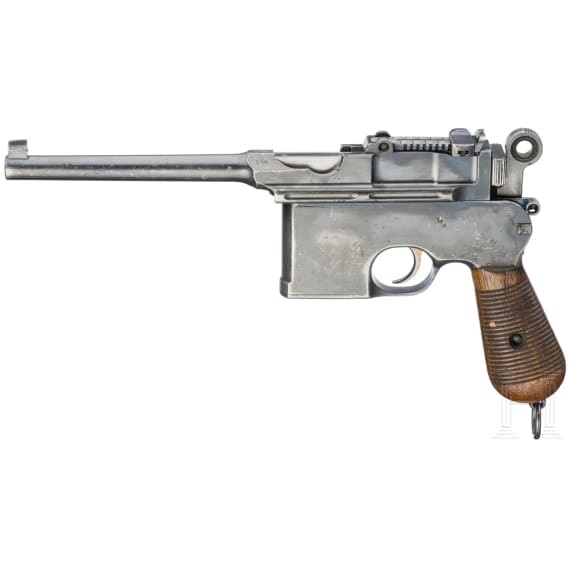 A Mauser C 96 Flatside, German Army Trials of the "Gewehr Pr&uuml;fungs-Kommission (GPK)" in Berlin, Spandau