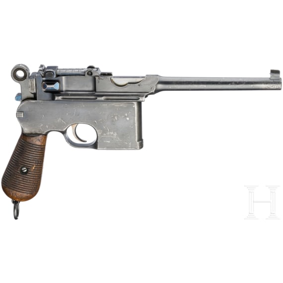 A Mauser C 96 Flatside, German Army Trials of the "Gewehr Pr&uuml;fungs-Kommission (GPK)" in Berlin, Spandau