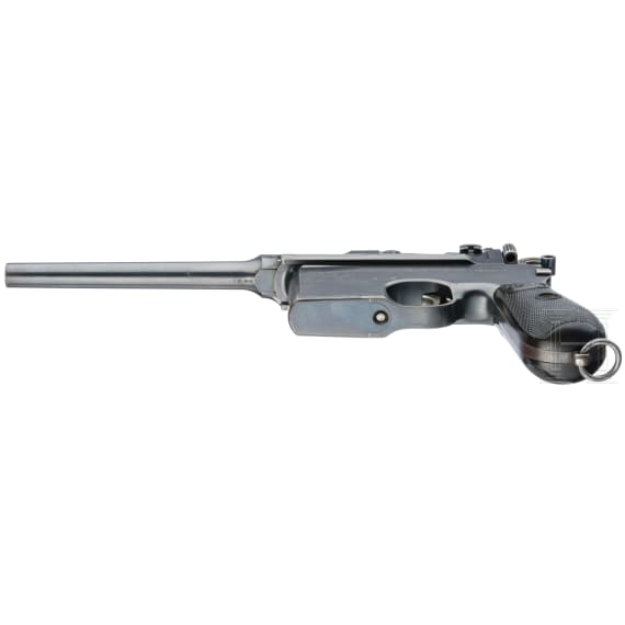 Mauser C 96 Mod. 1900 "Flatside", milit&auml;rische Geschenkwaffe