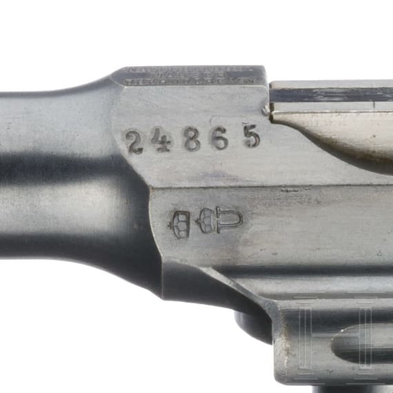 Mauser C 96 Mod. 1900 "Flatside", milit&auml;rische Geschenkwaffe