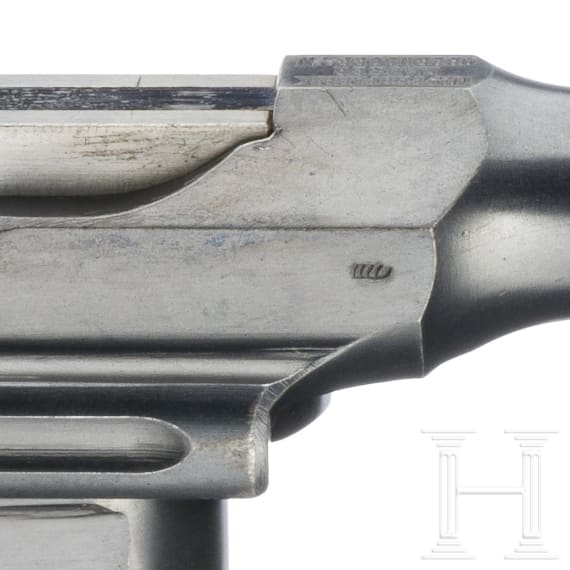 Mauser C 96 Mod. 1900 "Flatside", milit&auml;rische Geschenkwaffe