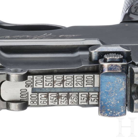 Mauser C 96 Mod. 1900 "Flatside", milit&auml;rische Geschenkwaffe