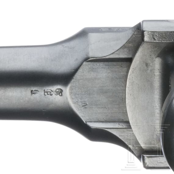 A cased Mauser C 96 "Fixed Sight 6-Shot Flatside Bolo" (officer's six-shooter)