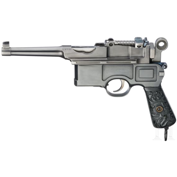 A Mauser C 96 Bolo, "Early 6-Shot Large Ring Hammer"