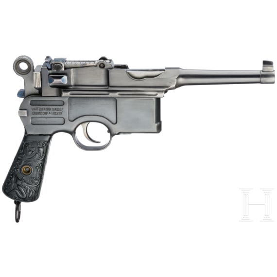 A Mauser C 96 Bolo, "Early 6-Shot Large Ring Hammer"