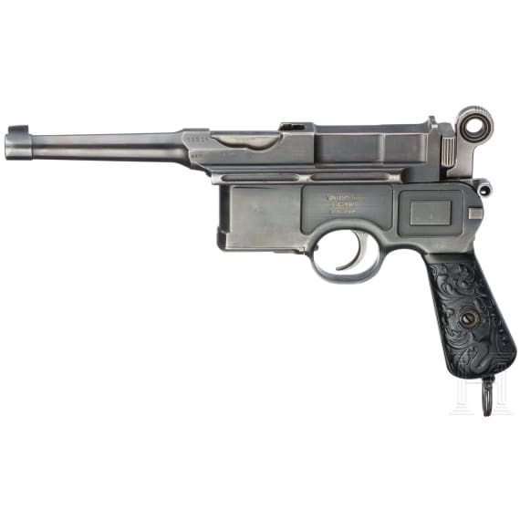 A Mauser C 96 Bolo, "Early 6-Shot Large Ring Hammer"