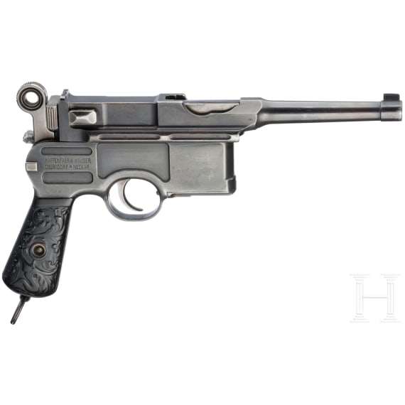 A Mauser C 96 Bolo, "Early 6-Shot Large Ring Hammer"