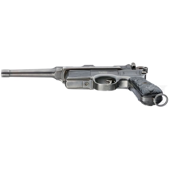 A Mauser C 96 Bolo, "Early 6-Shot Large Ring Hammer"
