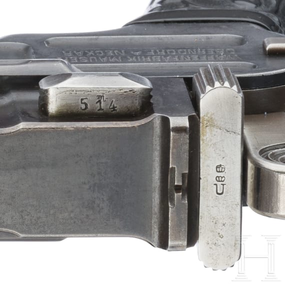 A Mauser C 96 Bolo, "Early 6-Shot Large Ring Hammer"