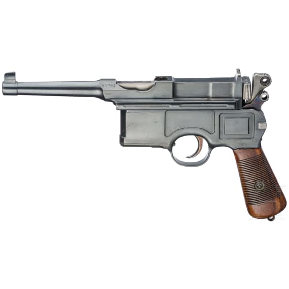 A Mauser C 96 Fixed Sight "Late 6-Shot Small Ring Hammer"