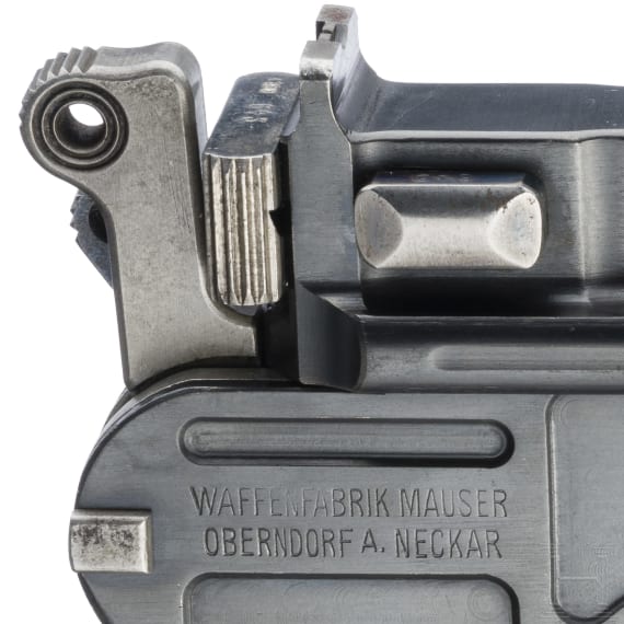 A Mauser C 96 Fixed Sight "Late 6-Shot Small Ring Hammer"