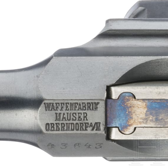 A Mauser C 96 Fixed Sight "Late 6-Shot Small Ring Hammer"