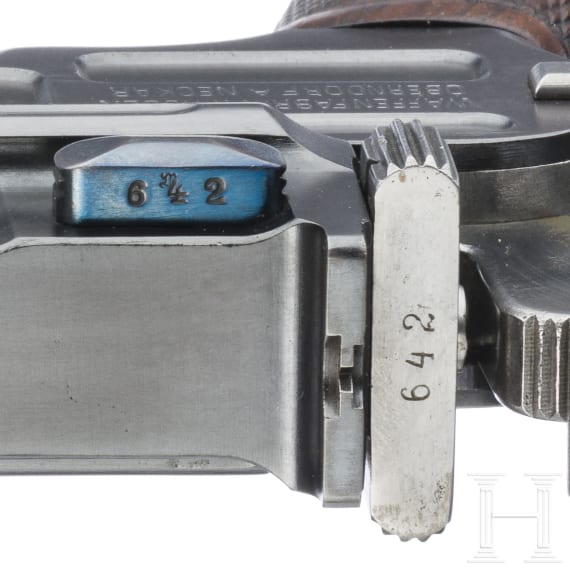 A Mauser C 96 Bolo "Reinforced Chamber" Small Hammer 6-Lader