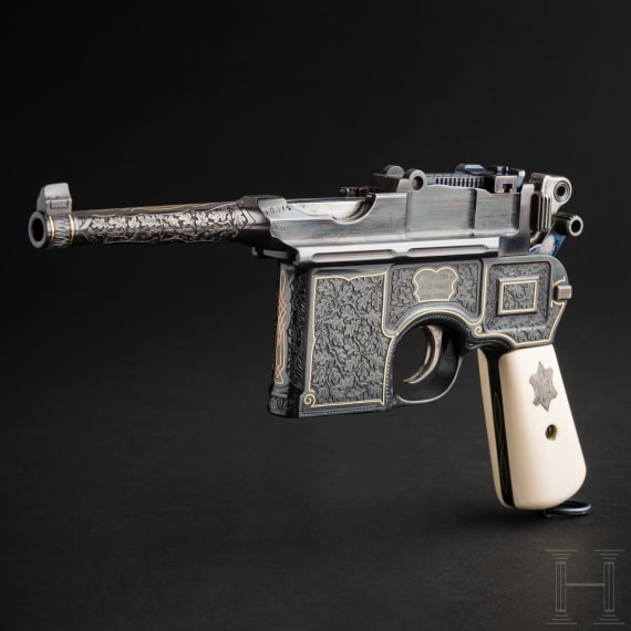 A factory engraved Bolo Mauser C 96, USA