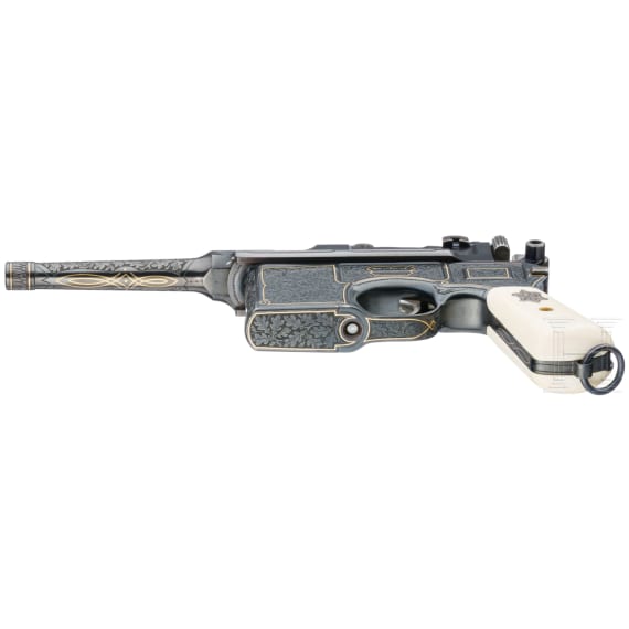 A factory engraved Bolo Mauser C 96, USA
