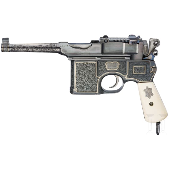 A factory engraved Bolo Mauser C 96, USA