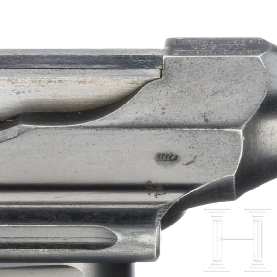 Mauser C 96 "Early Small Ring Hammer", with shoulder stock