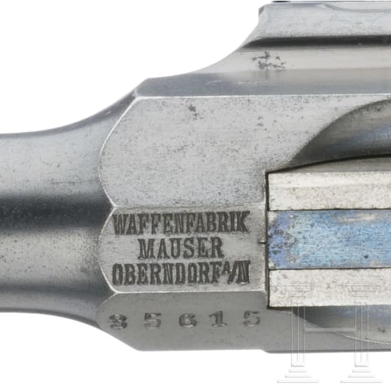 Mauser C 96 "Early Small Ring Hammer", with shoulder stock