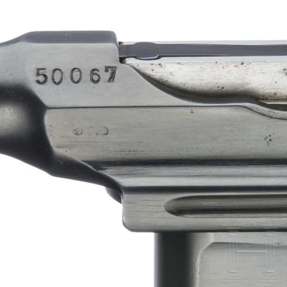 Mauser C 96, cal. 9 mm Export, Small Ring Hammer in special pattern, with shoulder stock