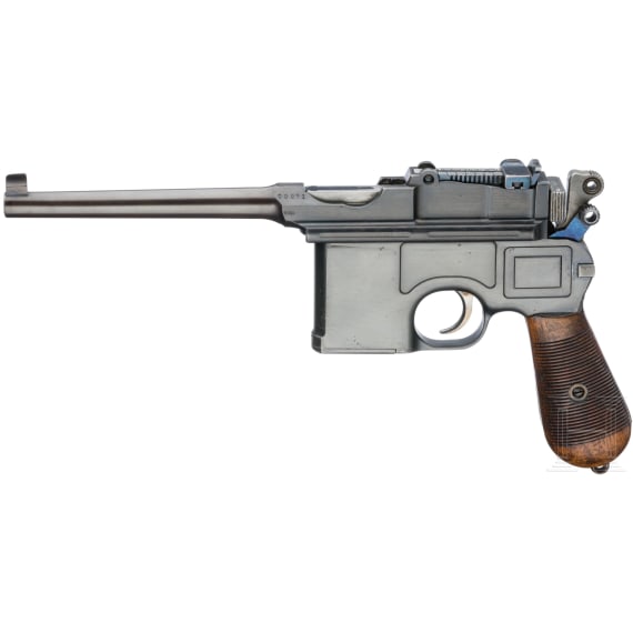 Mauser C 96, Mauser Banner, mit Kasten