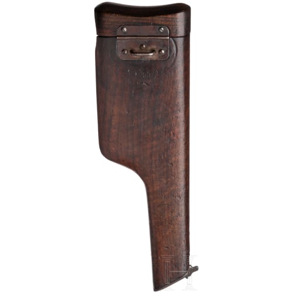 Mauser C 96, Mausertonne, St. &Eacute;tienne, mit Kasten