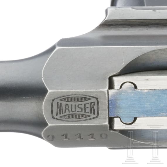 Mauser C 96, Mausertonne, St. &Eacute;tienne, mit Kasten