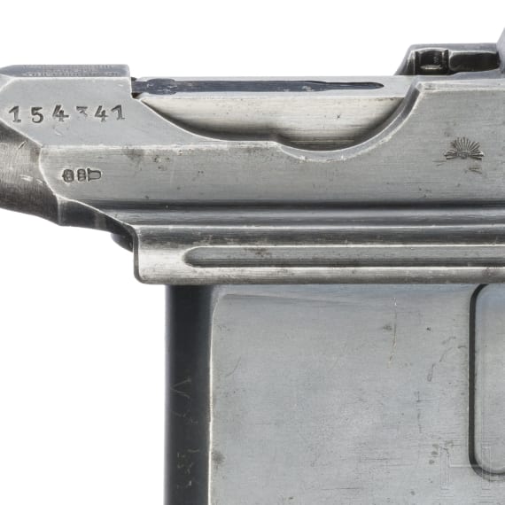 A Mauser C 96, Prewar Small Ring Hammer, Persian Contract, with holster