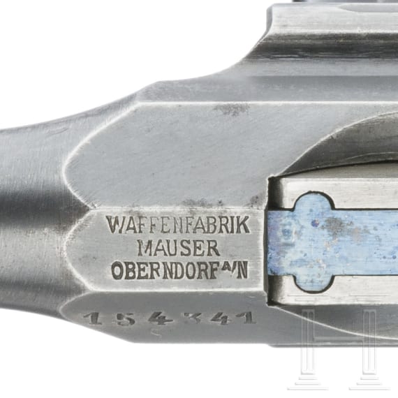 A Mauser C 96, Prewar Small Ring Hammer, Persian Contract, with holster