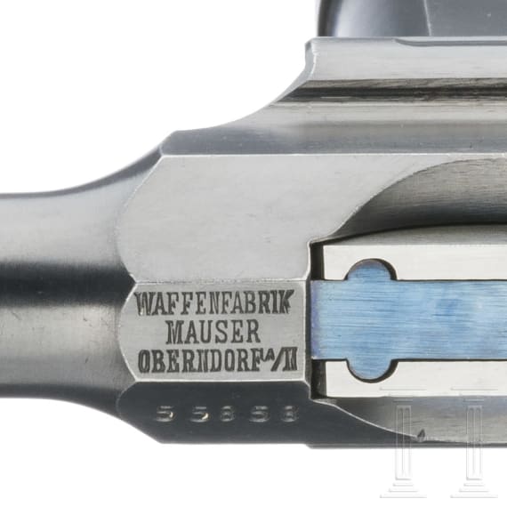 A Mauser C 96 "Prewar Commercial", USA, with shoulder stock