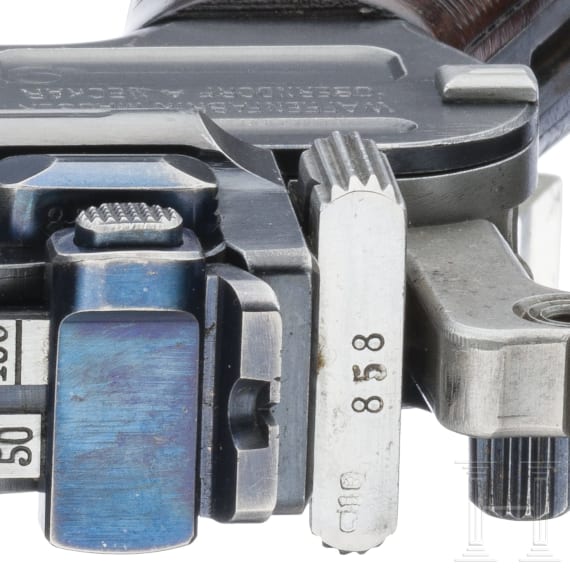 A Mauser C 96 "Prewar Commercial", USA, with shoulder stock