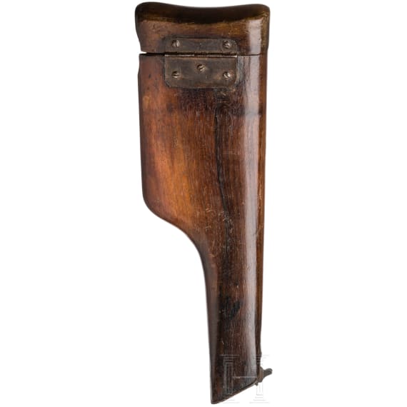 A Mauser C 96, "Prewar Commercial", with shoulder stock; Imperial Army