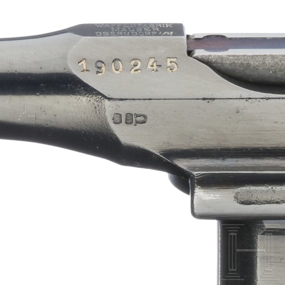 Mauser C 96, "Wartime Commercial", with shoulder stock