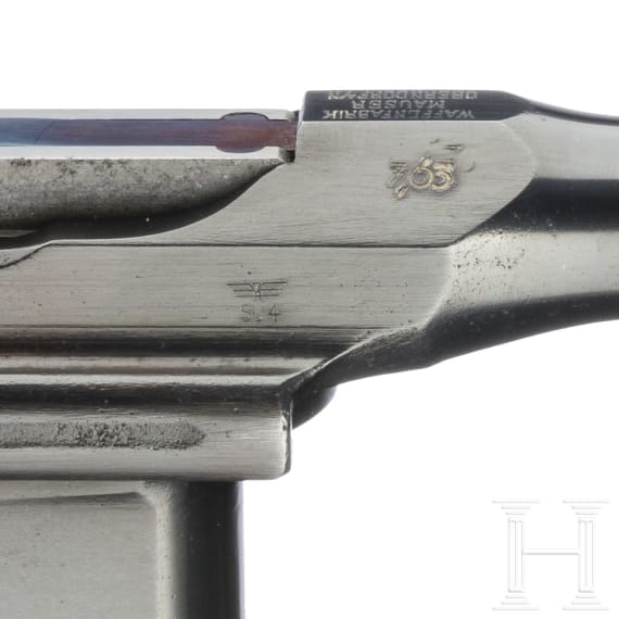 Mauser C 96, "Wartime Commercial", with shoulder stock