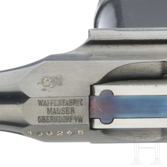 Mauser C 96, "Wartime Commercial", with shoulder stock
