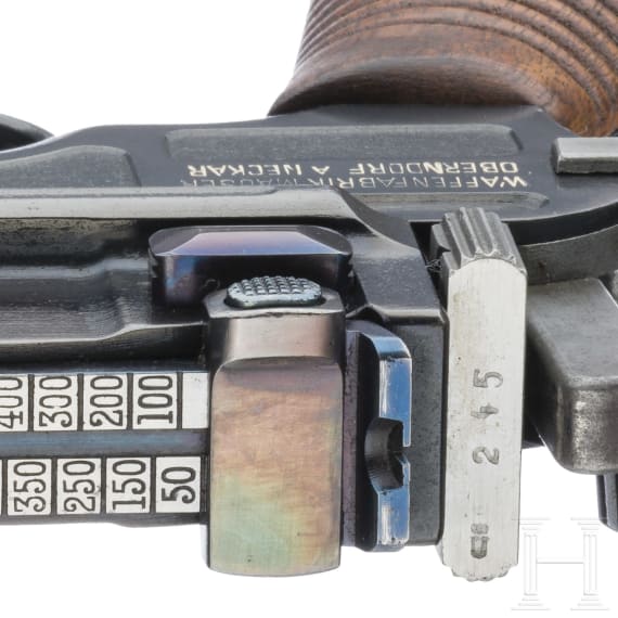Mauser C 96, "Wartime Commercial", with shoulder stock