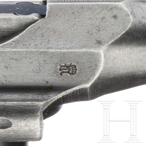 Mauser C 96, "Wartime Commercial", with shoulder stock and leather harness