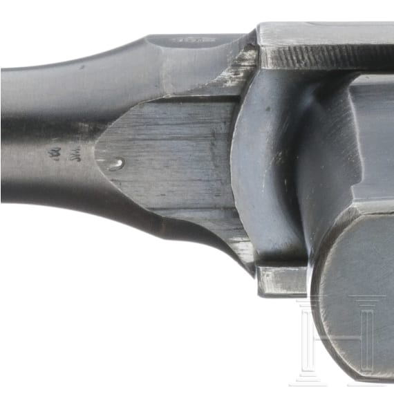 Mauser C 96, "Wartime Commercial", with shoulder stock and leather harness