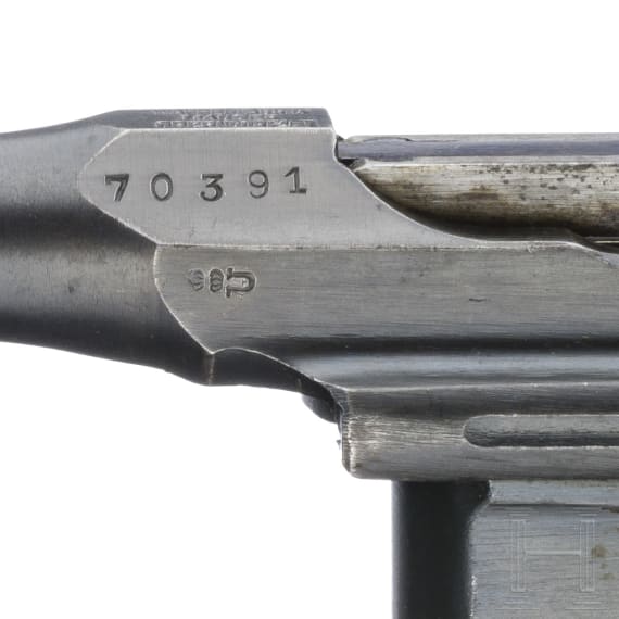Mauser C 96/16, with shoulder stock