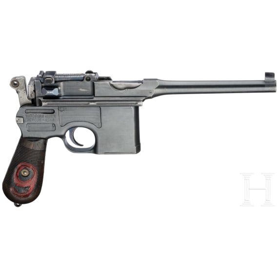Mauser C 96/16, mit Anschlagkasten
