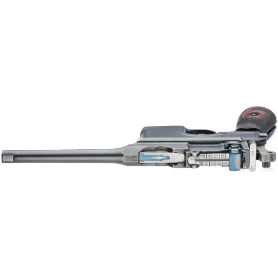 Mauser C 96/16, mit Anschlagkasten
