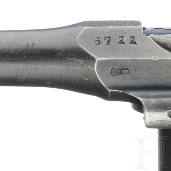 A Mauser C 96/16, with shoulder stock and leather harness, Czech contract
