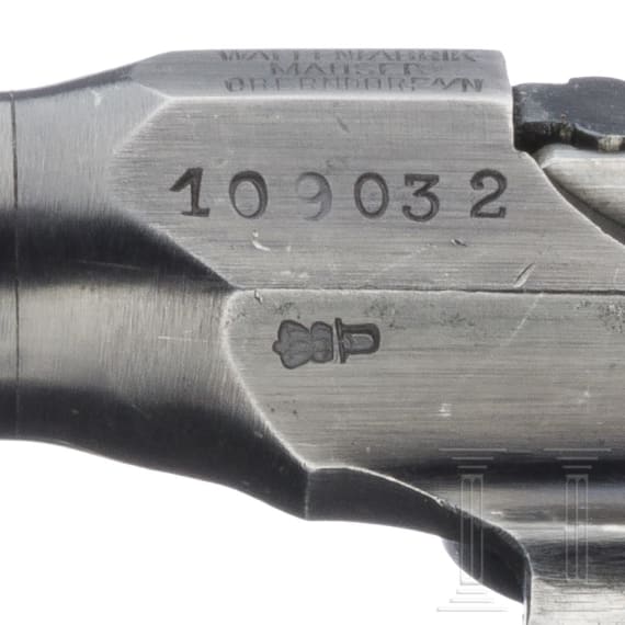 Mauser C 96 "Luger-Barreled 1920 Rework", with shoulder stock