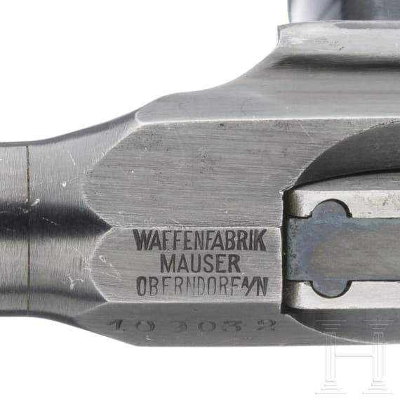 Mauser C 96 "Luger-Barreled 1920 Rework", with shoulder stock