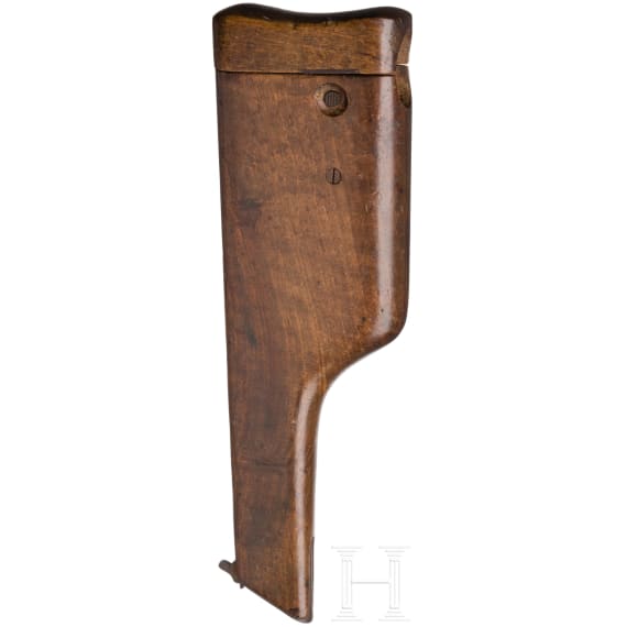 Mauser C 96 "Luger-Barreled 1920 Rework", with shoulder stock