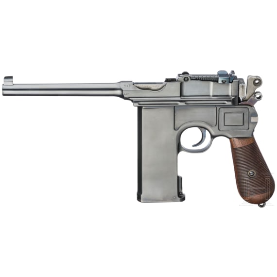 A Mauser C 96, "Small Ring Hammer", 20-Loader, Bolivian contract (?)