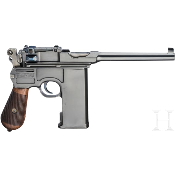A Mauser C 96, "Small Ring Hammer", 20-Loader, Bolivian contract (?)