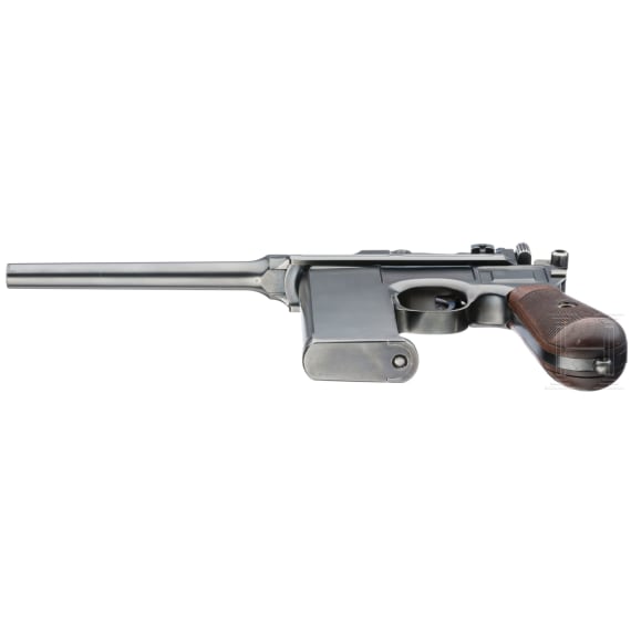 A Mauser C 96, "Small Ring Hammer", 20-Loader, Bolivian contract (?)